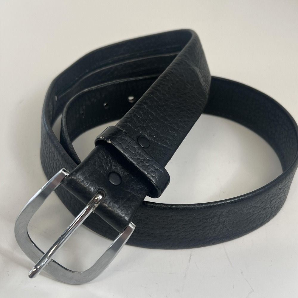 1922 Belt Mens 36 Black Steerhide Leather Hidden Zipper Money‎ Travel Security
